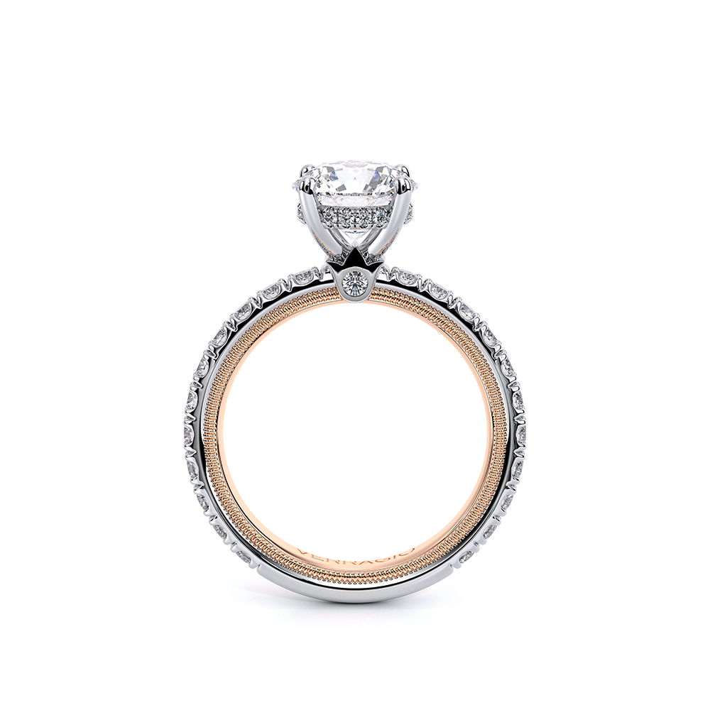 Verragio Pave Round Engagement Ring