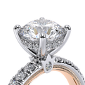 Verragio Pave Round Engagement Ring