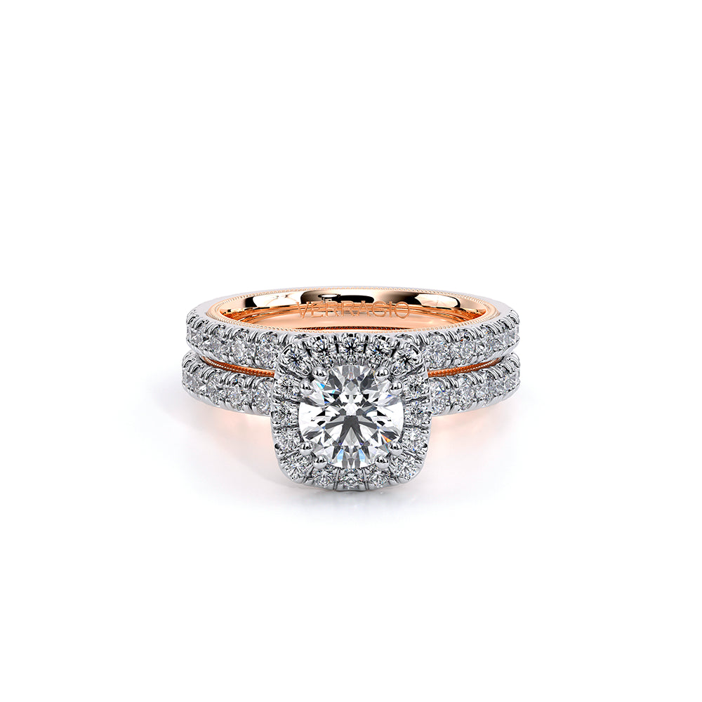 Tradition-210hcu-14k Two Tone Cushion