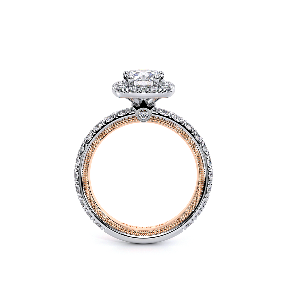 Verragio Pave Round Engagement Ring