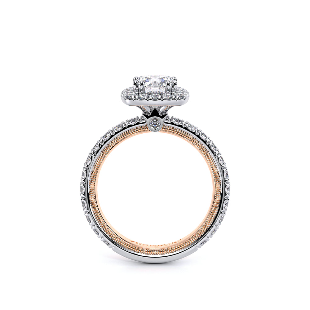 Tradition-210hcu-14k Two Tone Cushion