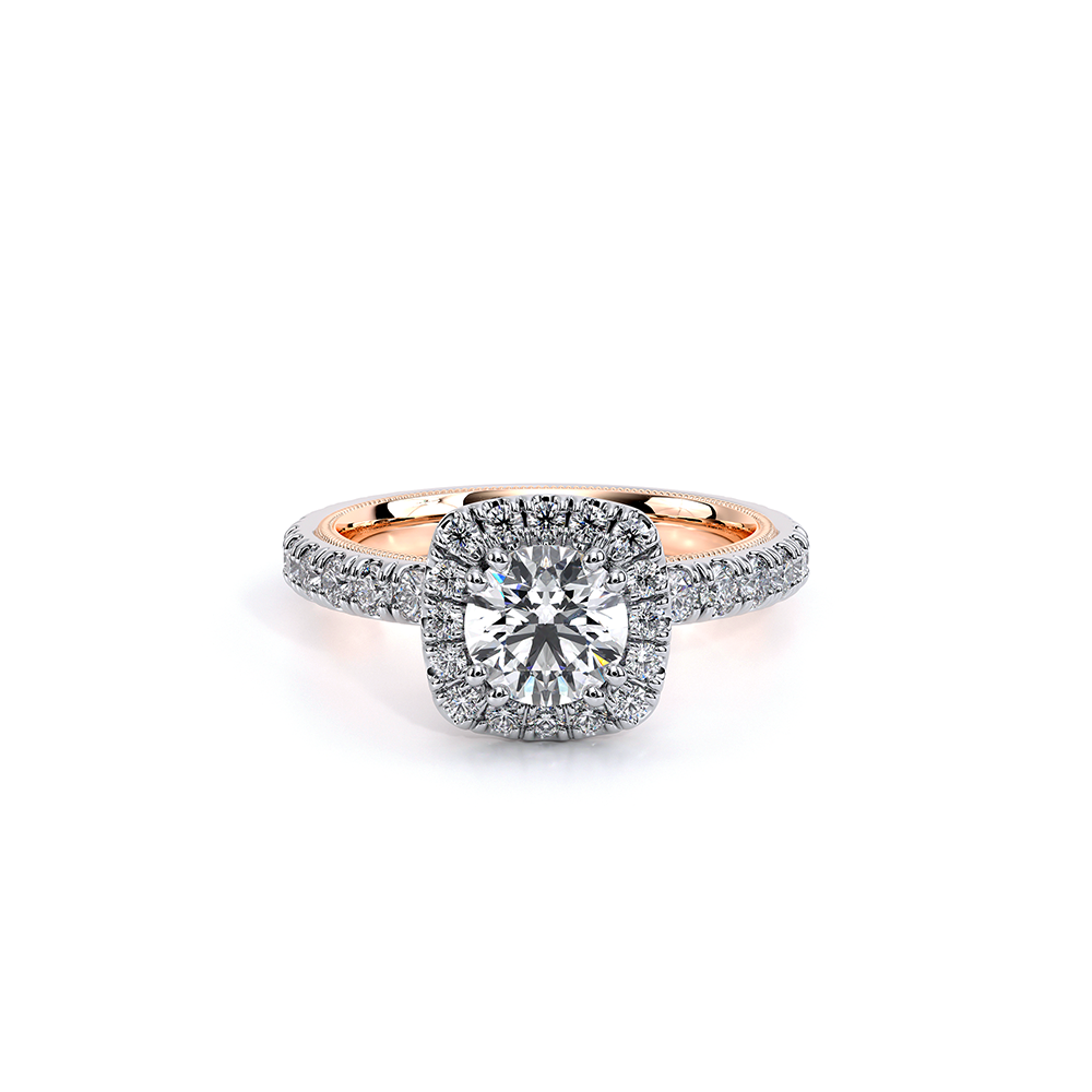 Verragio Pave Round Engagement Ring