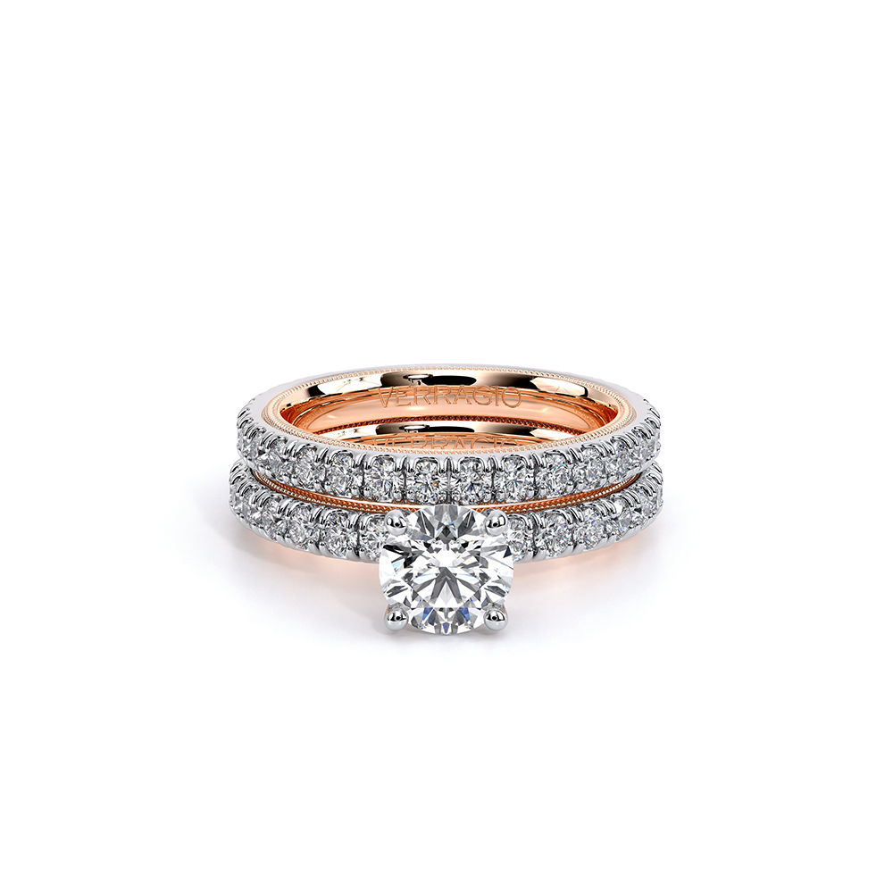 Verragio Pave Round Engagement Ring