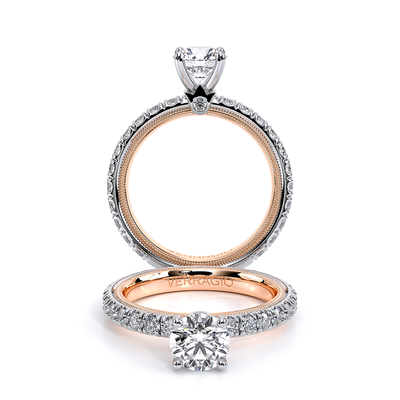 Verragio Pave Round Engagement Ring