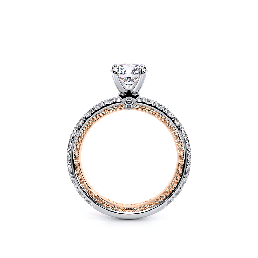 Verragio Pave Round Engagement Ring