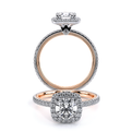 Verragio Halo Round Engagement Ring
