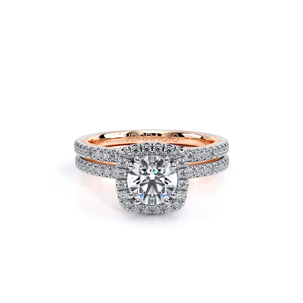 Tradition-120hcu-14k Two Tone Cushion