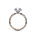 Tradition-120hcu-14k Two Tone Cushion