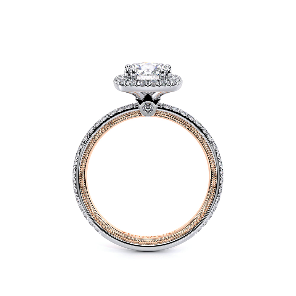 Tradition-120hcu-14k Two Tone Cushion