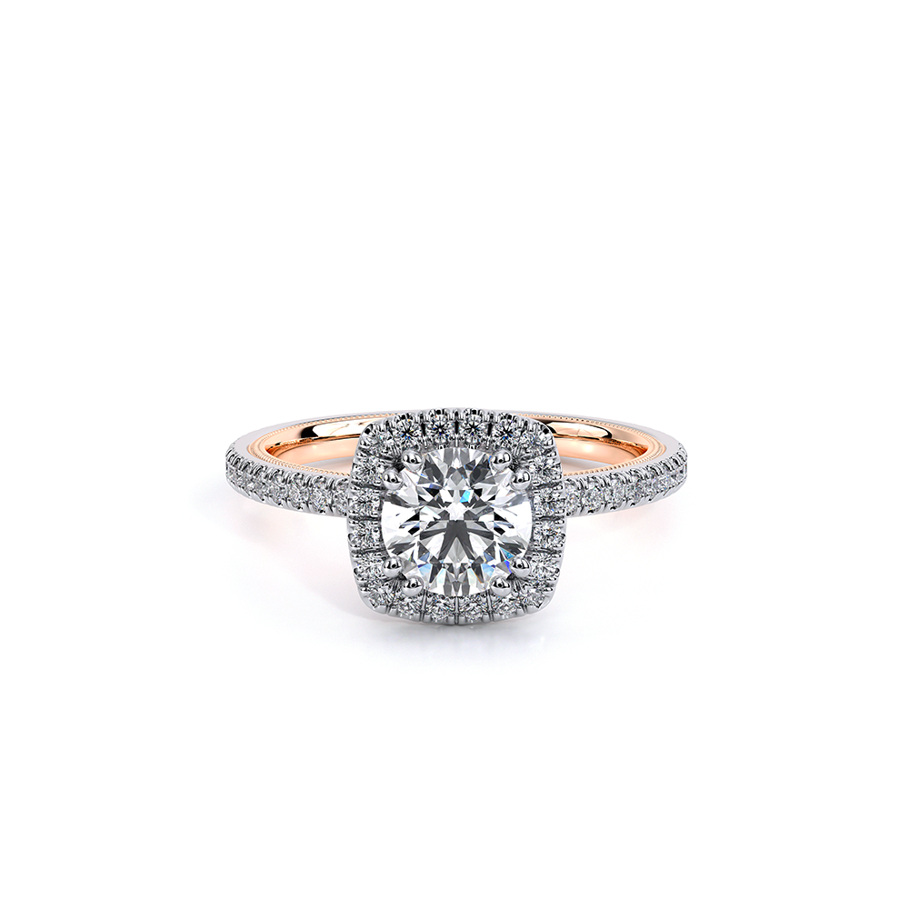 Verragio Halo Round Engagement Ring