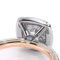 Verragio Halo Round Engagement Ring
