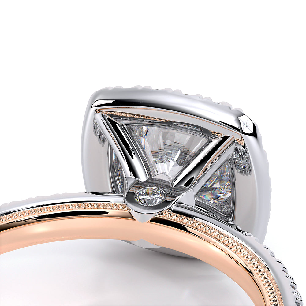 Tradition-120hcu-14k Two Tone Cushion