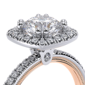 Verragio Halo Round Engagement Ring