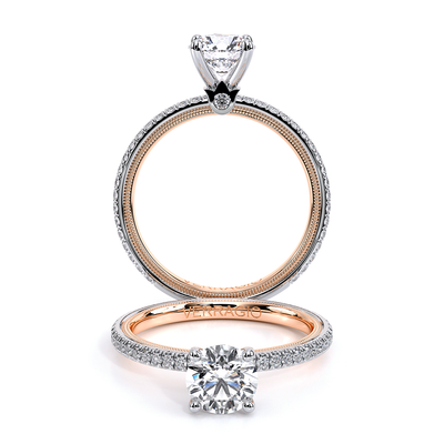 Verragio Pave Round Engagement Ring