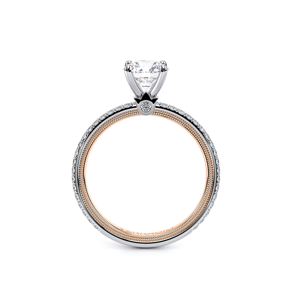 Verragio Pave Round Engagement Ring