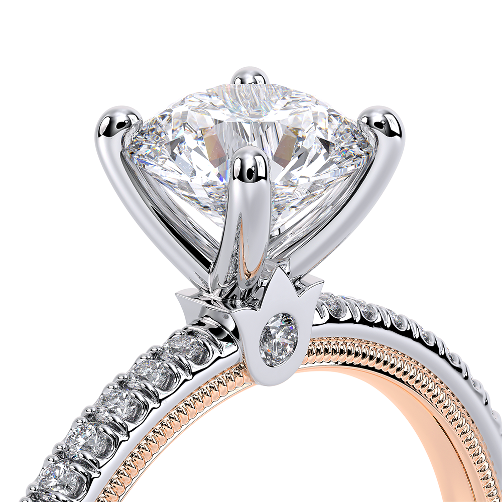 Verragio Pave Round Engagement Ring