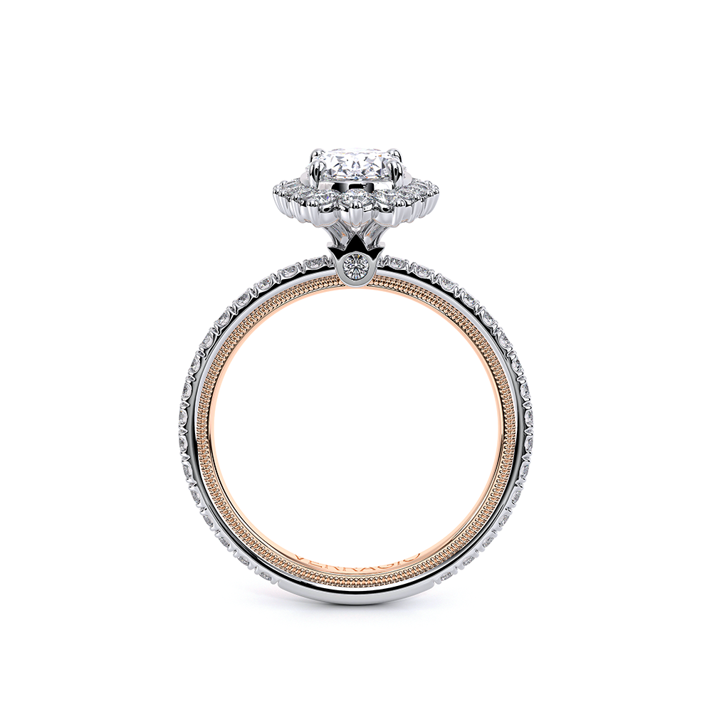 Verragio Halo Oval Engagement Ring