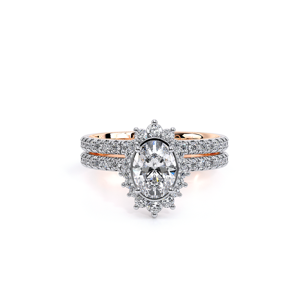 Verragio Halo Oval Engagement Ring