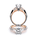 Verragio Three-Stone Round Engagement Ring