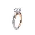 Verragio Three-Stone Round Engagement Ring