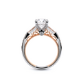 Verragio Three-Stone Round Engagement Ring