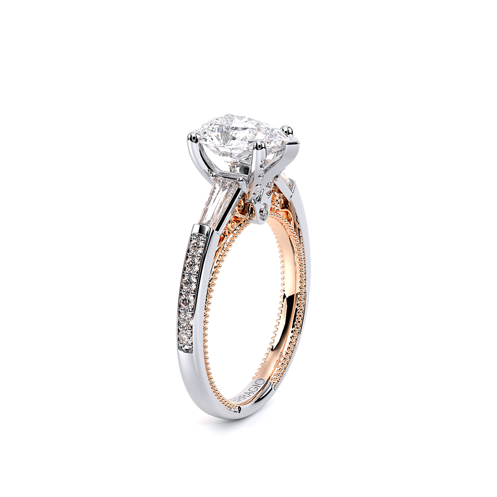 Verragio Three-Stone Pear Engagement Ring