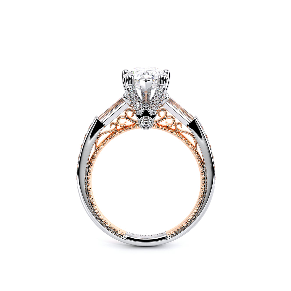 Venetian-5085ps-14k Two Tone Pear