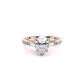 Verragio Three-Stone Pear Engagement Ring