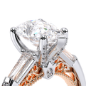Verragio Three-Stone Pear Engagement Ring