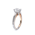 Verragio Three-Stone Oval Engagement Ring
