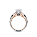 Verragio Three-Stone Oval Engagement Ring