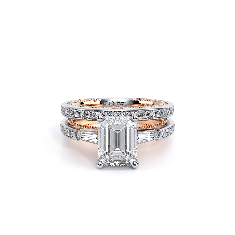 Venetian-5085em-14k Two Tone Emerald