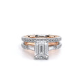 Venetian-5085em-18k Two Tone Emerald