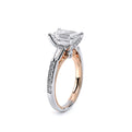 Venetian-5085em-18k Two Tone Emerald