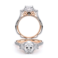Verragio Three-Stone Oval Engagement Ring