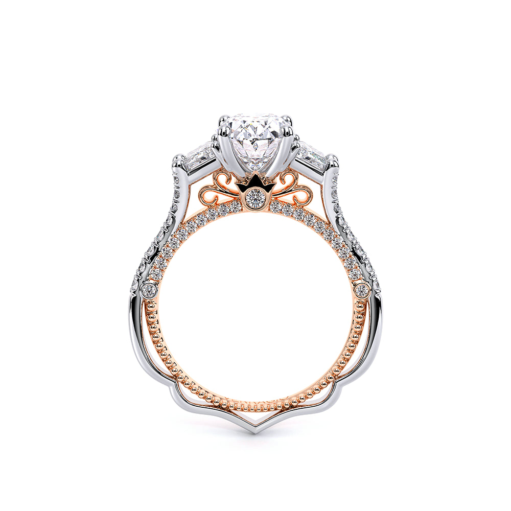 Venetian-5086ov-14k Two Tone Oval