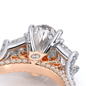 Verragio Three-Stone Oval Engagement Ring