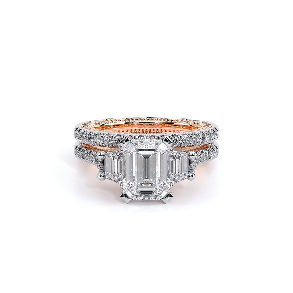 Venetian-5086em-18k Two Tone Emerald