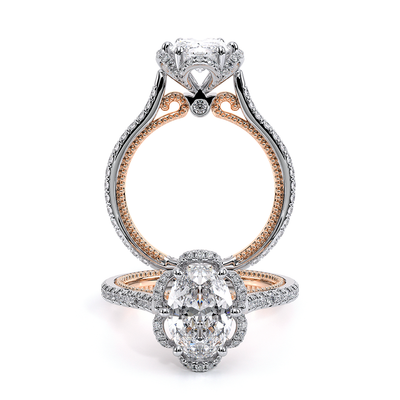 Verragio Halo Oval Engagement Ring