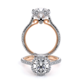 Verragio Halo Round Engagement Ring