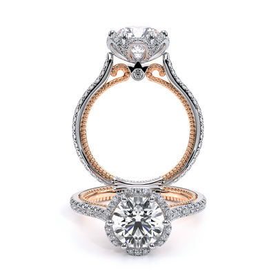 Verragio Halo Round Engagement Ring