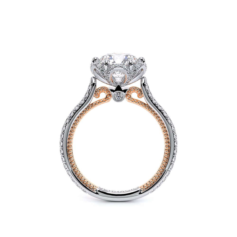 Verragio Halo Round Engagement Ring