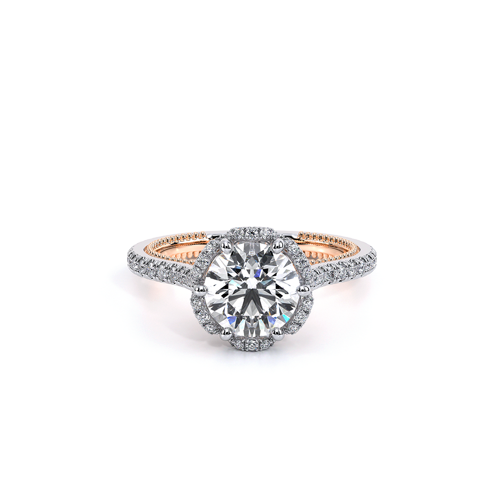 Verragio Halo Round Engagement Ring