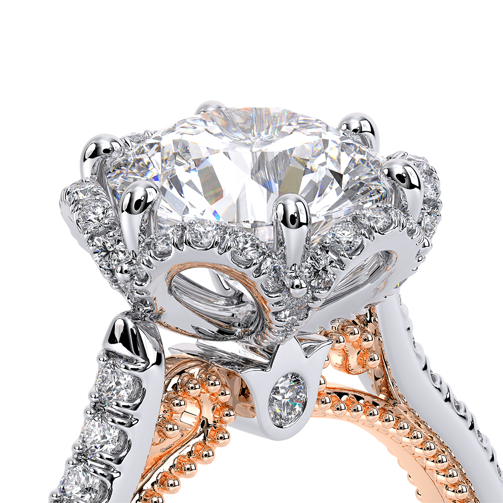 Verragio Halo Round Engagement Ring