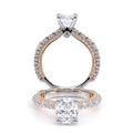 Verragio Pave Oval Engagement Ring