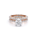 Verragio Pave Oval Engagement Ring