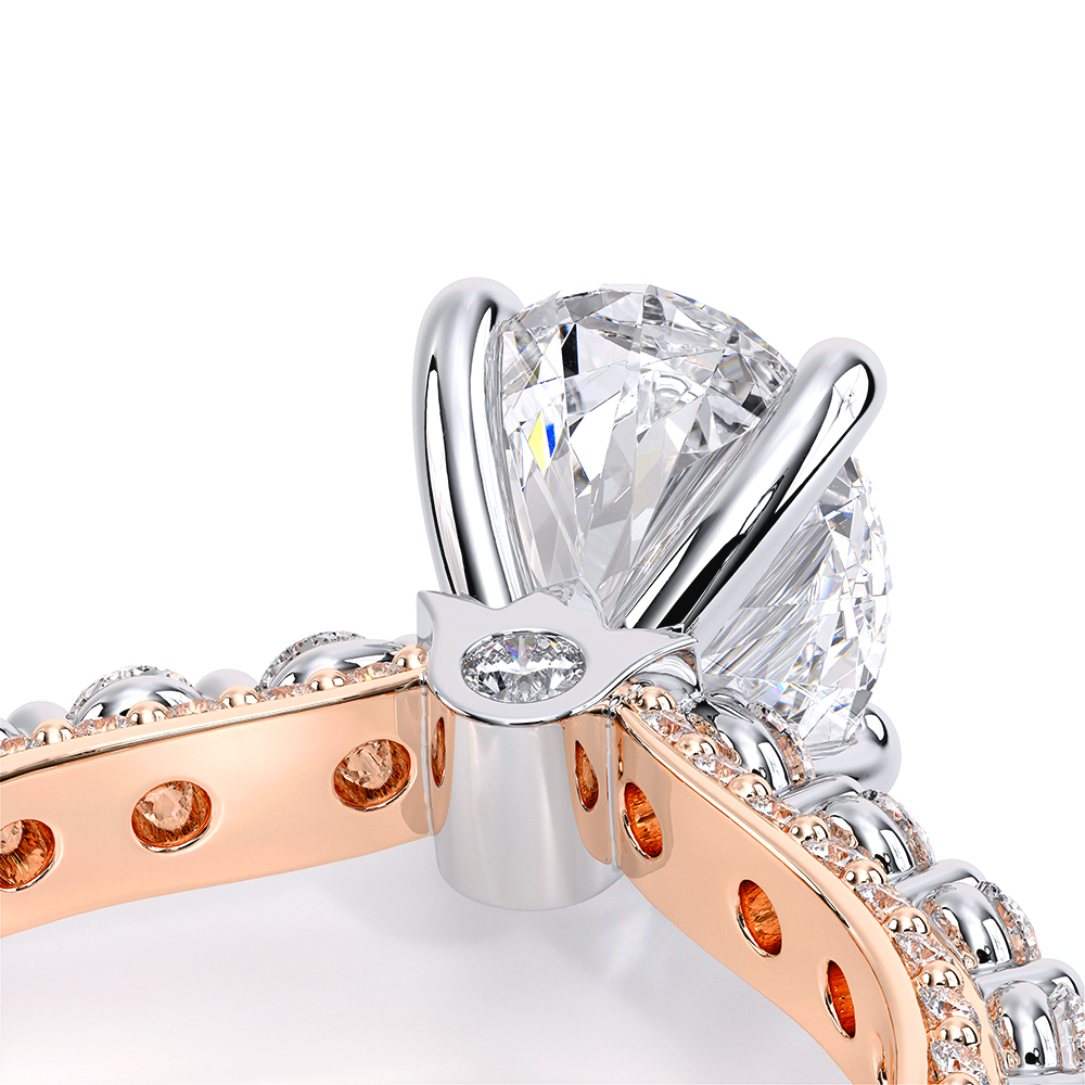 Verragio Pave Oval Engagement Ring