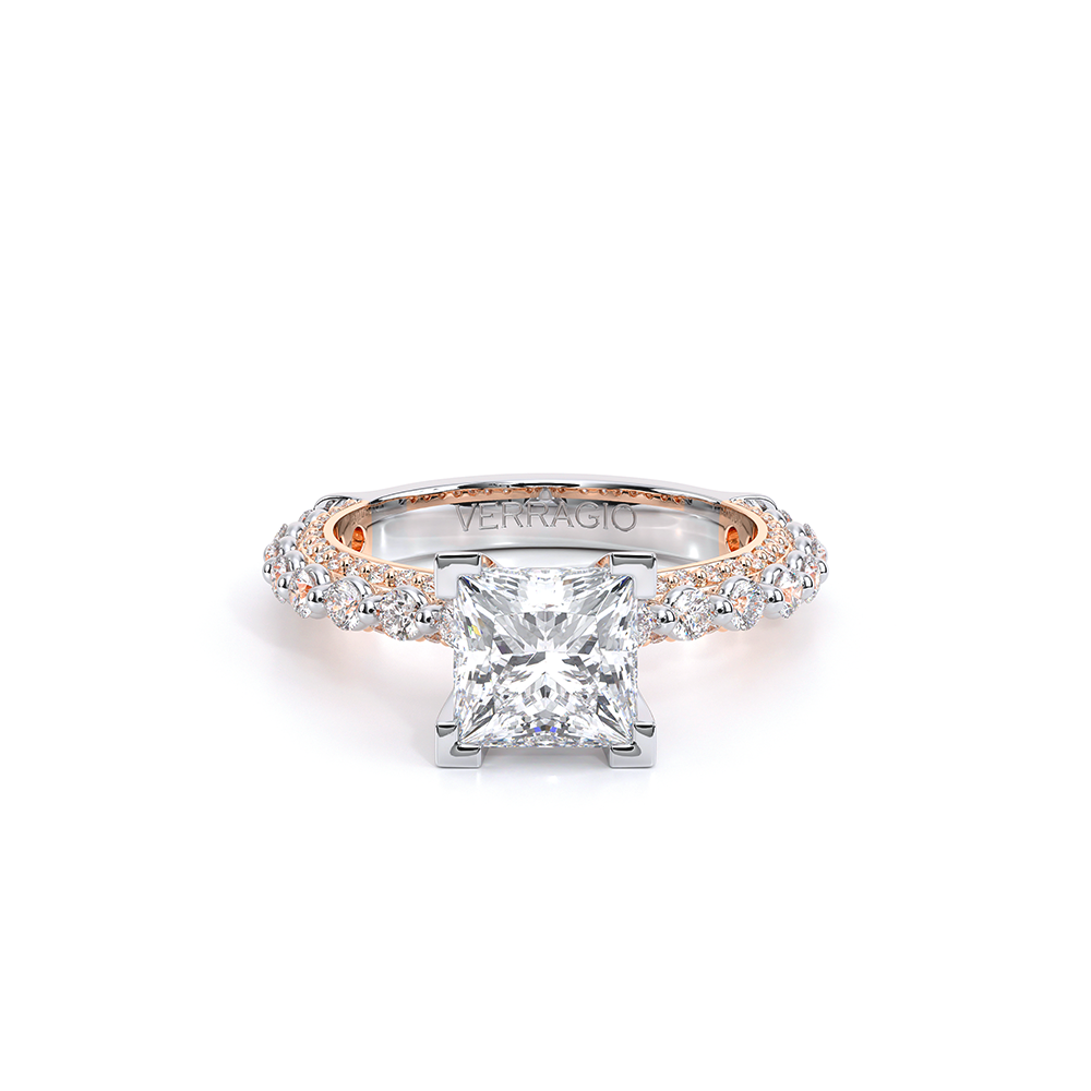 Verragio Pave Princess Engagement Ring