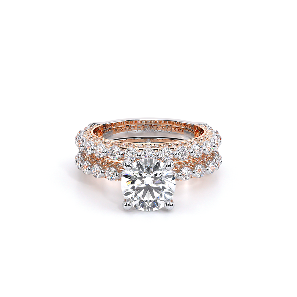 Verragio Pave Round Engagement Ring