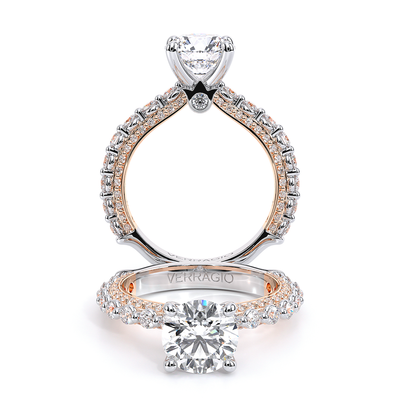 Verragio Pave Round Engagement Ring